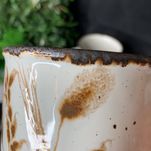 Set of 4 vintage Stonehenge MIDWINTER Wild oats stoneware cup & saucer - Picture 12 of 13